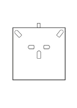 Estuche polipiel rojo para conjunto de joyería bisutería joyas lz-7-a