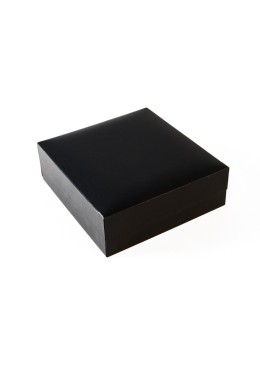 Estuche para moneda de 50 mm de diámetro 87X91X30 mm negro EM-50