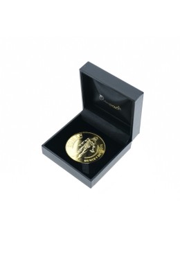 Estuche para moneda de 50 mm de diámetro 87X91X30 mm negro EM-50