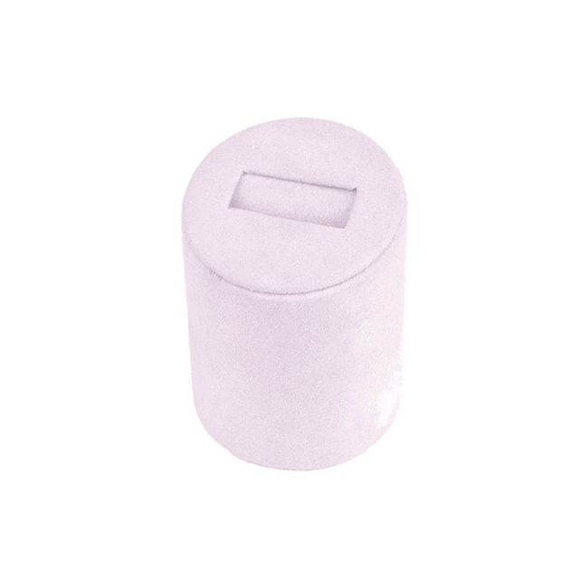 Expositor para anel Ø45 x 58 mm CD-S172 - microfibra Lilás claro MF-97
