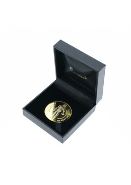 Estuche para moneda de 60 mm de diámetro 87X91X30 mm negro EM-60