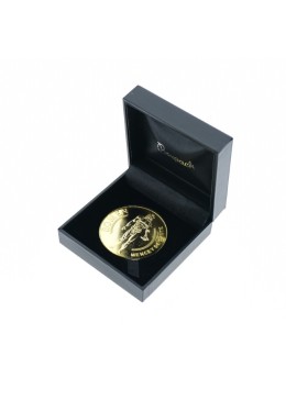 Estuche para moneda de 70 mm de diámetro 87X91X30 mm negro EM-70