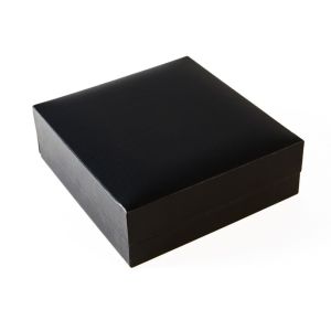 Estuche para moneda de 70 mm de diámetro 87X91X30 mm negro EM-70