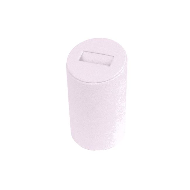 Espositore per anelli Ø45 x 78 mm CD-S173 - microfibra Lilla chiaro MF-97