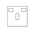 Astuccio in similpelle grigia per set di gioielli e bigiotteria s-66-j