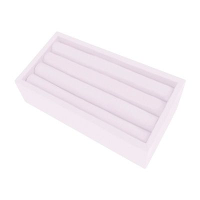Espositore per più anelli 162 x 81 x 51 mm CD-S192 - microfibra Lilla chiaro MF-97