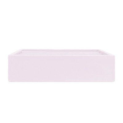 Expositor para vários anéis 162 x 81 x 51 mm CD-S192 - microfibra Lilás claro MF-97