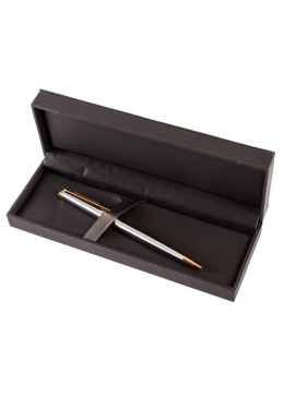 Estuche para pluma forrado en polipiel gris 183X65X33 mm S-116-PL