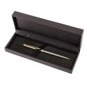 Estojo para caneta forrado a pele sintética cinzenta 183 x 65 x 33 mm S-116-PL