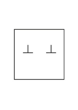 Estuche con led negro para pendientes de joyería bisutería joyas le-12-p