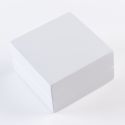 Estuche de madera para pendientes color blanco 70x70x36 mm CU-2-B