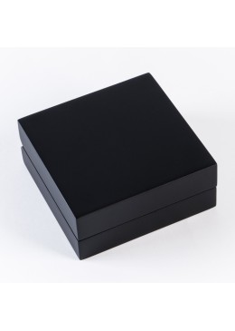 Estuche de madera para colgante color negro 90x90x36 mm CU-4-N