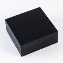 Wooden pendant box, black 90 x 90 x 36 mm CU-4-N