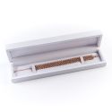 Écrin en bois pour bracelet, blanc 249 x 58 x 32 mm CU-5-B