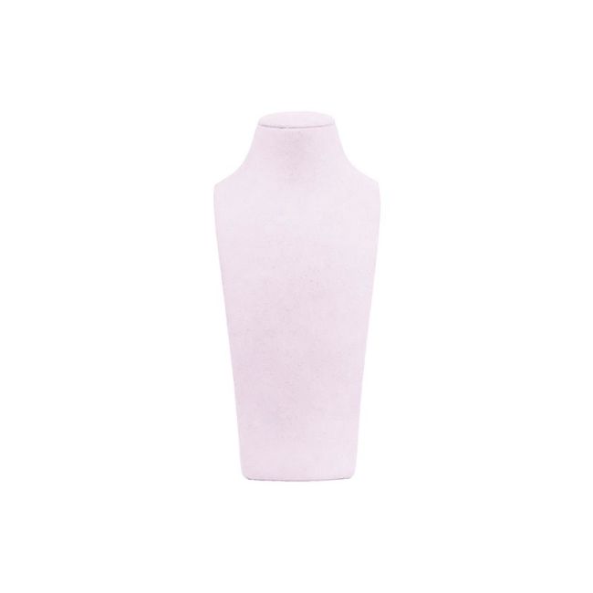 Buste présentoir 77 x 78 x 170 mm CD-C101 - microfibre Lilas clair MF-97