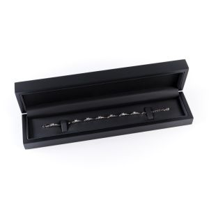 Wooden bracelet box, black 249 x 58 x 32 mm CU-5-N