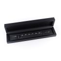 Estojo para pulseira em madeira, preto 249 x 58 x 32 mm CU-5-N