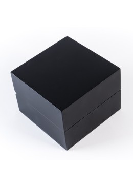 Estuche de madera para reloj color negro 110x110x80 mm CU-6-N