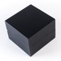 Estuche de madera para reloj color negro 110x110x80 mm CU-6-N
