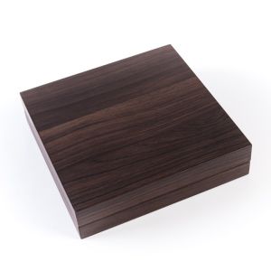 Estojo para colar em madeira, nogueira 185 x 185 x 42 mm CU-7-M