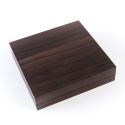 Houten sieradendoosje voor ketting, walnoot 185 x 185 x 42 mm CU-7-M
