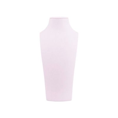 Displaybuste voor sieraden 127 x 122 x 270 mm CD-C103 - microvezel Lichtlila MF-97
