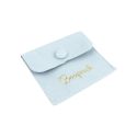 Sacchetto in microfibra per gioielli, azzurro cielo 79 x 79 mm M-502-AC