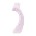 Präsentationsbüste 155 x 135 x 330 mm CD-C104 - Mikrofaser Helllila MF-97