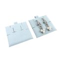Almofada de microfibra para brincos ómega, azul-celeste T-M2-AC