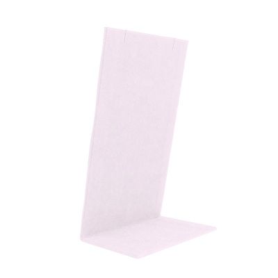 Présentoir à colliers et pendentifs 101 x 73 x 176 mm CD-CG104 - microfibre Lilas clair MF-97