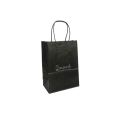 Shopper di carta economica per gioielli, orologi e boutique, nera 180 x 250 x 100 mm BE-250-N