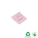 Bolsa textil de algodón color rosa para joyería y bisutería 57x57 mm C-501-RS
