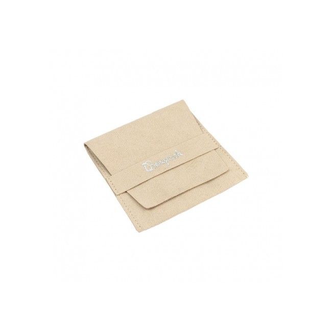 Sacchetto in microfibra per gioielli, color sabbia 79 x 79 mm M-402-AR
