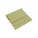 Sacchetto in microfibra per gioielli, kaki 79 x 79 mm M-402-CQ
