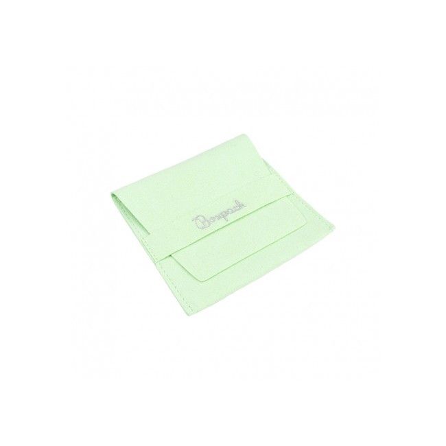Microfiber pouch for jewelry, mint 79 x 79 mm M-402-ME