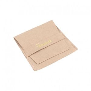 Saquinho de microfibra para joias, nude 79 x 79 mm M-402-NU