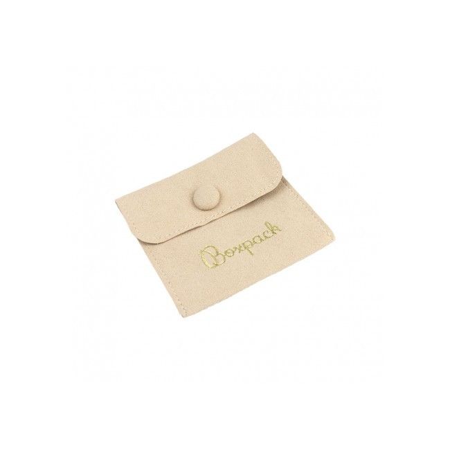 Microfiber pouch for jewelry, sand 79 x 79 mm M-502-AR