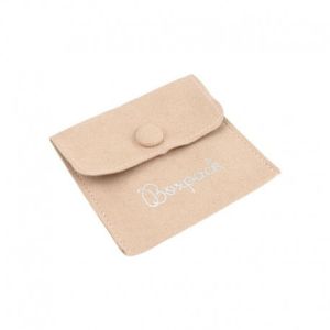 Sacchetto in microfibra per gioielli, color nude 79 x 79 mm M-502-NU