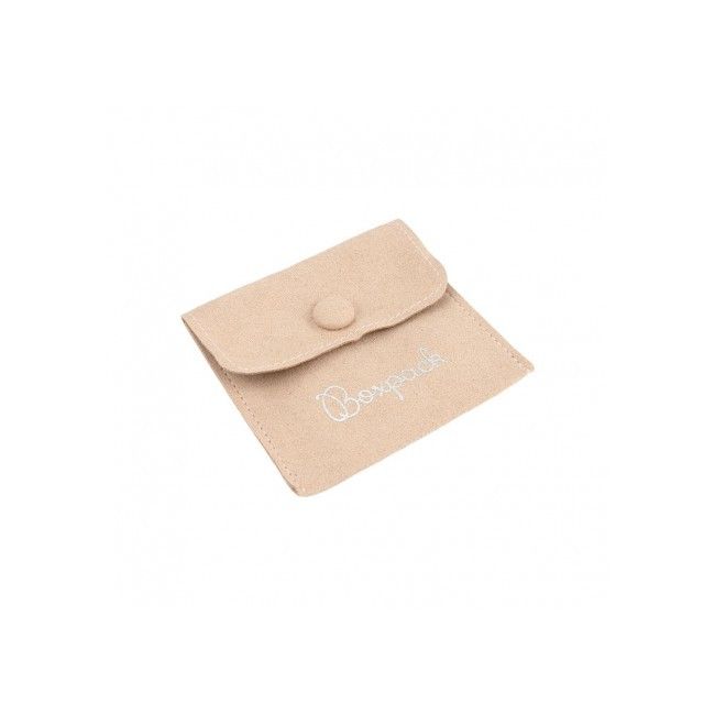 Schmuckbeutel aus Mikrofaser in Nude 79 x 79 mm M-502-NU
