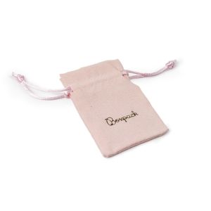 Sacchetto effetto camoscio per gioielli, rosa 65 x 95 mm S-301-RE