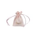 Bolsa textil suede color rosa para joyería y bisutería 65x95 mm S-301-RE