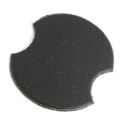 Kunstleren ringdisplay, zwart DP-1-N