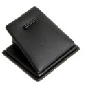 Présentoir à pendentifs en simili-cuir noir DP-4-N