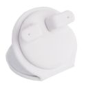 Expositor para brincos em pele sintética, branco DP-6-B