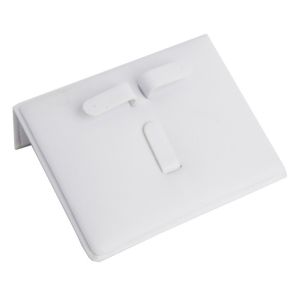 Expositor para conjunto em pele sintética, branco DP-7-B