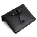 Présentoir à parures en simili-cuir noir DP-7-N