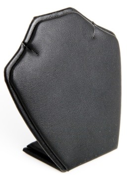 Expositor negro de polipiel para colgante de joyería, bisutería y joyas DP-8-N