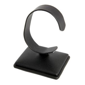 Schwarzes Uhren-Display aus Kunstleder DP-10-N