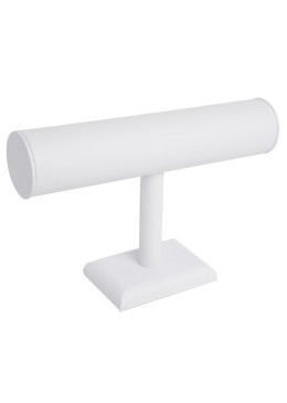 Expositores blanco de polipiel para pulseras de joyería, bisutería y joyas DP-13-B