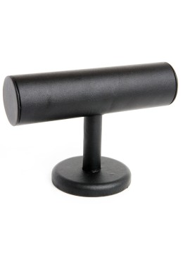 Expositores negro de polipiel para pulseras de joyería, bisutería y joyas DP-13-N